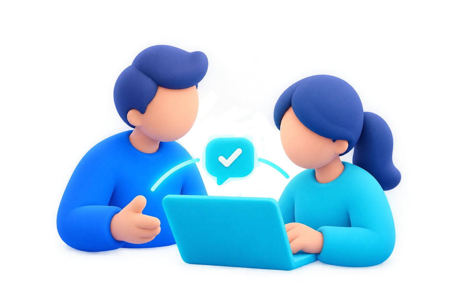 illustration of a pte expert giving a student one to one pte preparation online